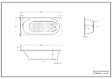 BALNEO - Baignoire easybath 160x70cm - vignette