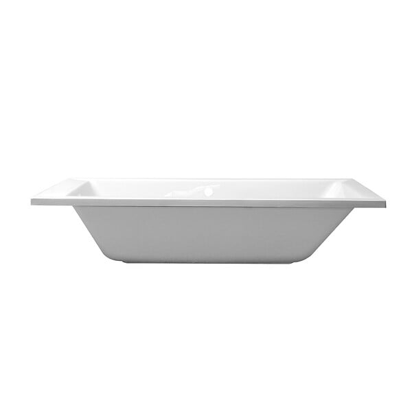 BALNEO - Baignoire brise rectangulaire BRISE - Blanc - L.180xl.80cm - large