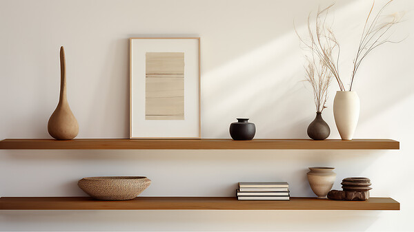 AJ TIMBER - Tablette peuplier massif thermo-chauffée 200x40cm - large