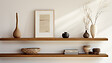AJ TIMBER - Tablette peuplier massif thermo-chauffée 200x40cm - vignette