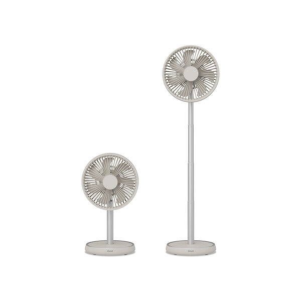 DUUX - Ventilateur portable sans fil - Hauteur réglable - Beige - large