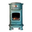 UNIVERSAL - Poêle à gaz Fonte véritable 3.4KW VERT Chauffage à gaz Effet feu de bois Provence UNIVERSAL - vignette