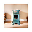 UNIVERSAL - Poêle à gaz Fonte véritable 3.4KW VERT Chauffage à gaz Effet feu de bois Provence UNIVERSAL - vignette