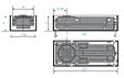 MAB - Pivot de sol 14-28Nm arrêt à  90Â° pour portes double action sans axe - MAB - 7705 - vignette