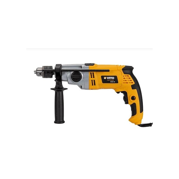 VITO - Perceuse à percussion 1050W Mandrin Auto serrant 13mm Corps acier Mallette VITO - large