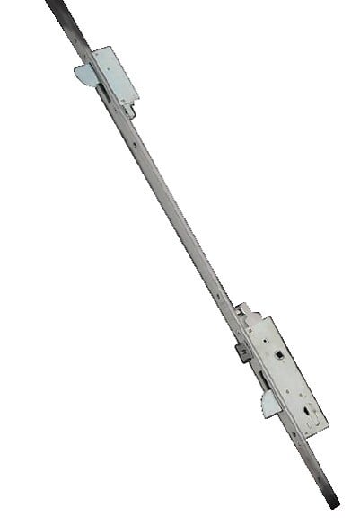NUOVA FEB ASSA ABLOY ITALIE - Serrure à  larder 3 points pêne demi tour TREPPER axe 30mm avec têtière - CORNI - D83030SCA24U850 - large