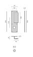 HERACLES - Poignée palière aluminium type Bastille 70x250mm champagne trou de 26 - HERACLES - I-231102TR26 - vignette