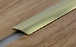 DINAC - Seuil plat avec adhésif en laiton poli 30 x 930 mm - vignette