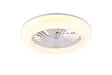 RL - Ventilateur de plafond LED Mora - Blanc - 15W - Diam.45cm - vignette