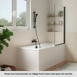 JACOB DELAFON - Pack baignoire droite 170 x 75 Elise + tablier en angle + vidage - vignette