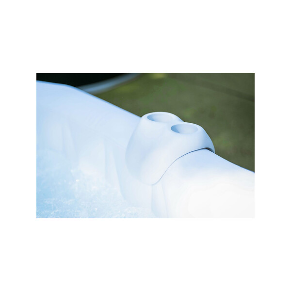 OSPAZIA - Porte gobelet pour spa gonflable - Dimensions : 23 x 23 x 20 cm - Compatible autres marques - large