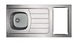 MODERNA - Evier kitchenette ISEO 1 cuve inox L1200mm - MODERNA - CPBD120A30 - vignette