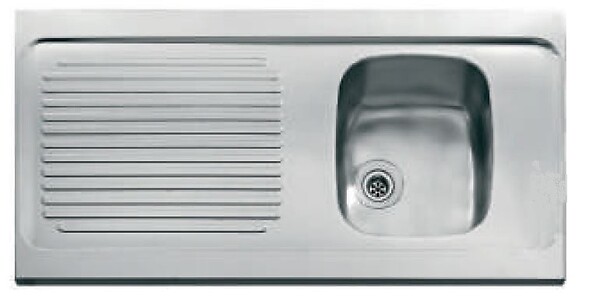 FRANKE - Evier inox à poser SPX 2 cuves avec égouttoir 1400x600cm MAN 721-1400 - FRANKE - 901420 - large