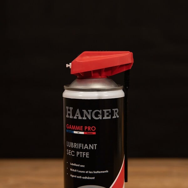 HANGER - Lubrifiant sec au PTFE teflon 500ml avec cobra rouge - HANGER - 700303 - large