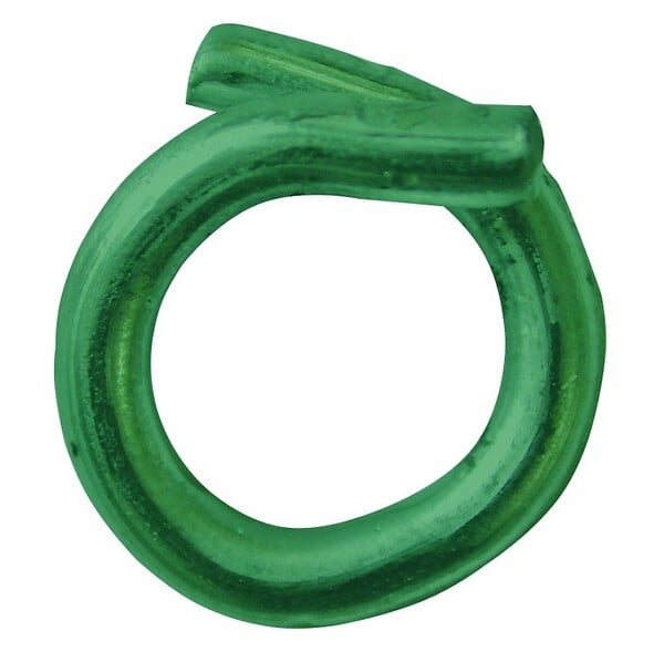 EDMA - Agrafe à  grillage OMEGA 20mm verte boîte de 1000 - EDMA - 043001 - large