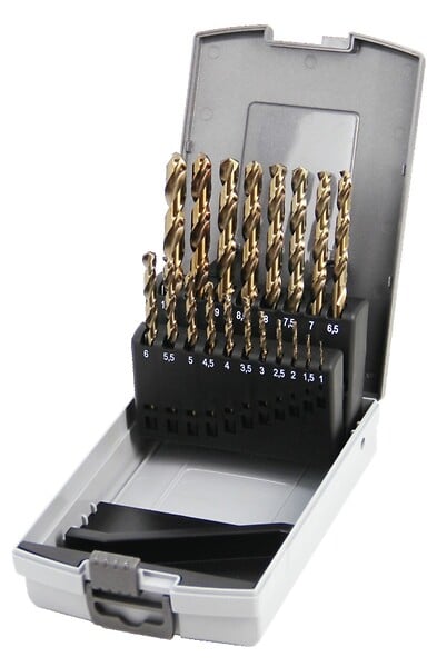 HANGER - Coffret de 19 forets cobalt 5% de 1 à  10mm - HANGER - 155290 - large