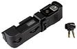 BURG - Antivol pliable à  cylindre 79090 black SB - BURG - 33971 8 - vignette