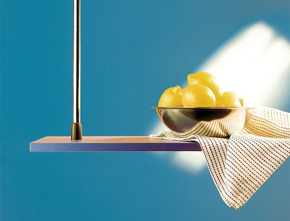 EMUCA - Support ciel de bar chromé hauteur maximale 1040mm - EMUCA - 8054811 - large