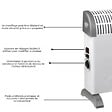 KEMPER - Radiateur Convecteur 2000w - 048551 - vignette