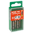 SPAX - Embout T-STAR 50 mm acier inox A2 (5 pcs) - SPAX - vignette