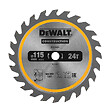 DEWALT - Lame de scie circulaire sans fil DEWALT DT20420-QZ Carbure Construction Ø115x9,5mm, 24 dents - vignette