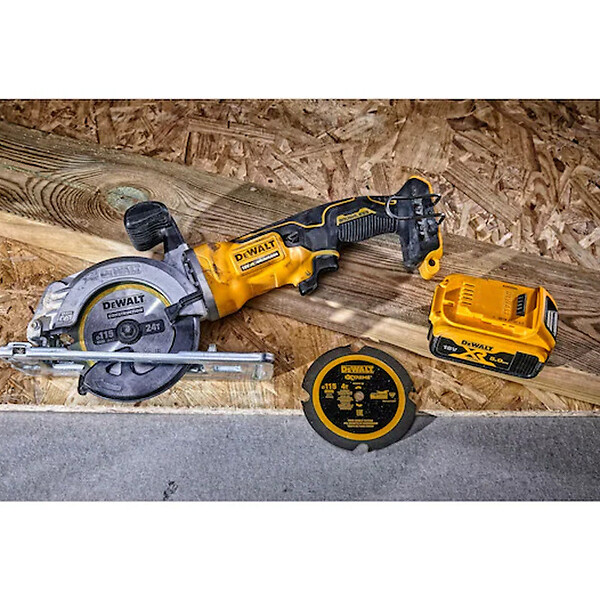 DEWALT - Lame de scie circulaire sans fil DEWALT DT20420-QZ Carbure Construction Ø115x9,5mm, 24 dents - large