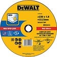 DEWALT - Disque à tronçonner l'inox Ø230x22,2mm DEWALT DT43909-QZ épaisseur 1,9mm - vignette