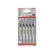 BOSCH - Lot de 5 lames de scie sauteuse T 101 BF BOSCH 2608634234 pour bois dur - vignette