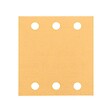 BOSCH - 10 feuilles abrasives BOSCH C470 pour ponceuse vibrante 115 x 107 mm Best for Wood and Paint 6 trous - vignette