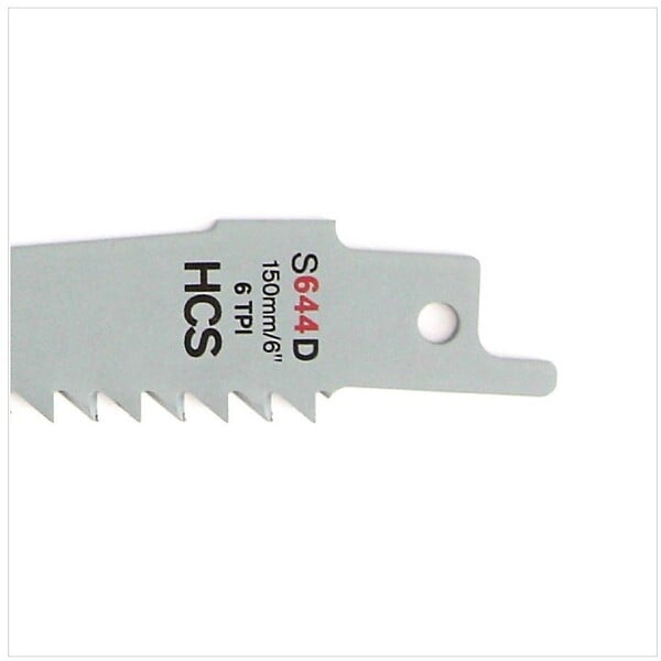 BOSCH - Lot de 5 lames de scie sabre S 644 D BOSCH 2608650673 pour bois - large