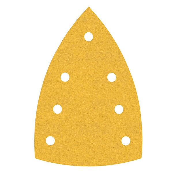 BOSCH - 10 Feuilles triangulaires abrasives C470, 100x150 mm - large