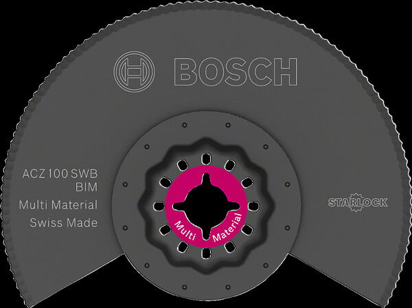 BOSCH - Lame Segment ondulée BOSCH PRO BIM ACZ 100 SWB - large