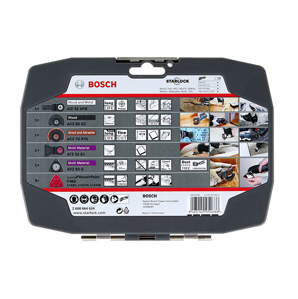 BOSCH - Coffret spécial rénovation starlock 5 pièces BOSCH PRO 2608664624 - large