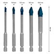 BOSCH - 5 Forets Hard Ceramic BOSCH 2608900597 HEX-9 EXPERT 4/5/6/8/10mm - vignette