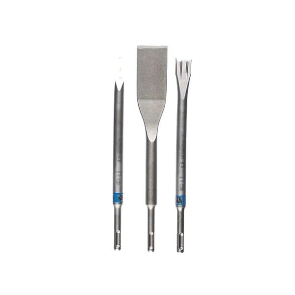 BOSCH - Lot de 3 burins long life SDS-plus BOSCH PRO 2607019159 - large