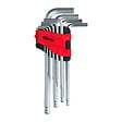 KS TOOLS - Jeu de 10 clés mâles longues coudées 6 pans et tête sphérique, 1,5 à 10 mm  - KS TOOLS - 151.5000 - vignette