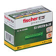 FISCHER - Boite de 90 chevilles à expansion FISCHER SX - vert - vignette