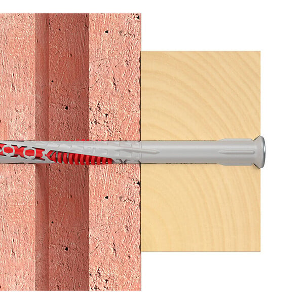 FISCHER - 50 Chevilles rallongées DuoXpand FISCHER 562159 10 x 160 T en acier électrozingué - large