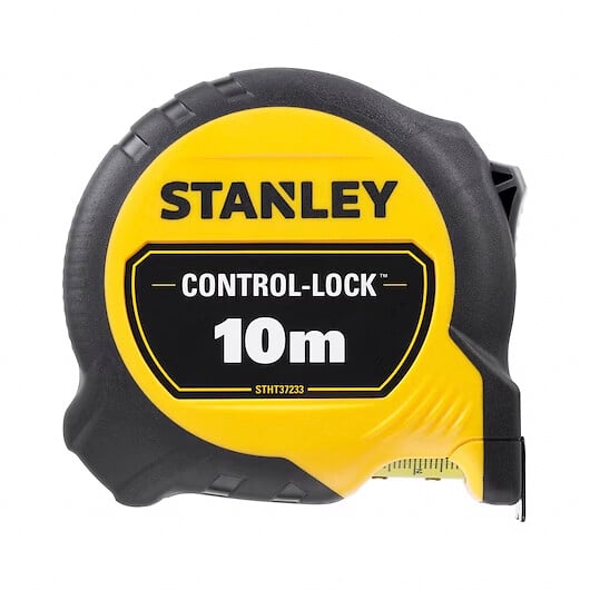 STANLEY - Mesure 10 m x 25 mm double marquage magnétique control-lock - STANLEY - STHT37233-0 - large