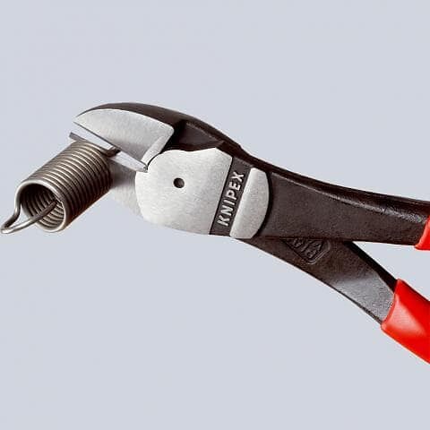 TOPCAR - Pince coupante de côté à forte démultiplication KNIPEX 74 01 180 180mm - large