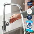 GROHE - Robinet de cuisine monocommande Start 2021 chromé + microfibre - vignette