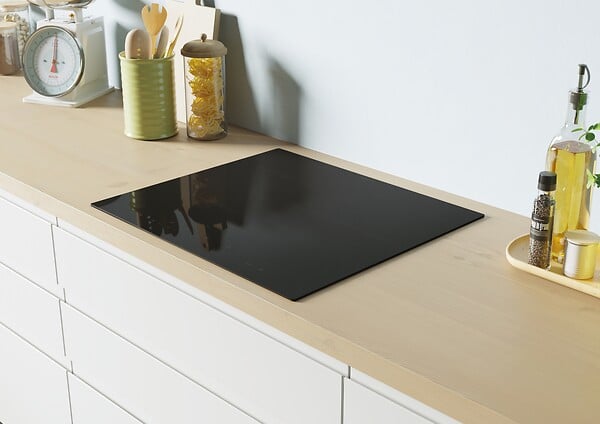 CANDY - Plaque à induction 3 foyers - Noir - 60 cm - large