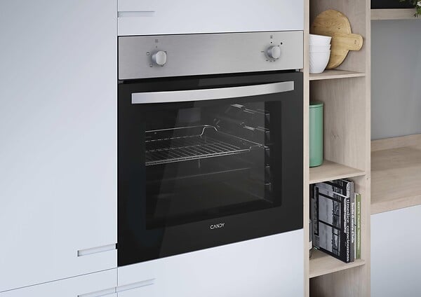 CANDY - Four encastrable convection naturelle Émail Lisse 70L - L60cm - large
