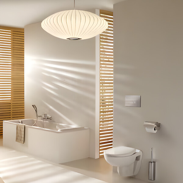 JACOB DELAFON - Baignoire bain douche Struktura + pare bain + étagère 170 X 70 - large