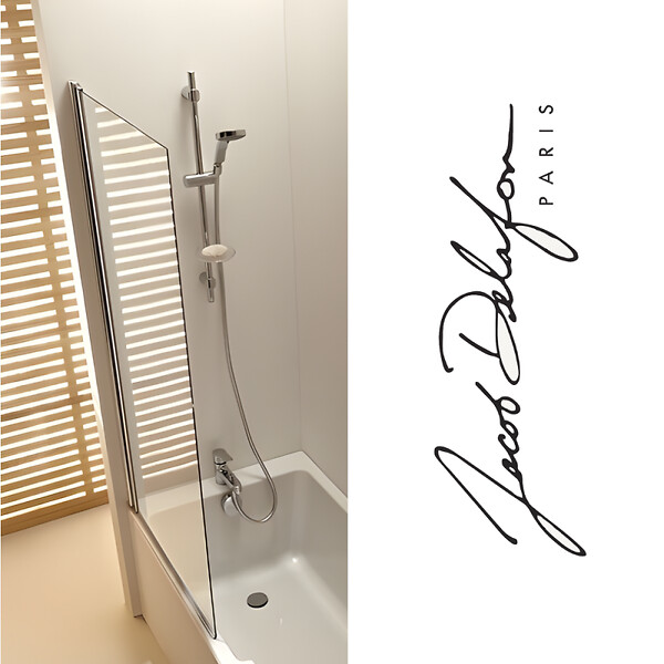 JACOB DELAFON - Baignoire Corvette 150x70 cm + Pare bain - large