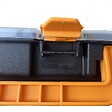 ARTPLAST - Boîte de rangement professionnelle Organiseur 23 compartiments amovibles Noir Orange 44.3 x 31.7 x 8 cm ARTPLAST - vignette
