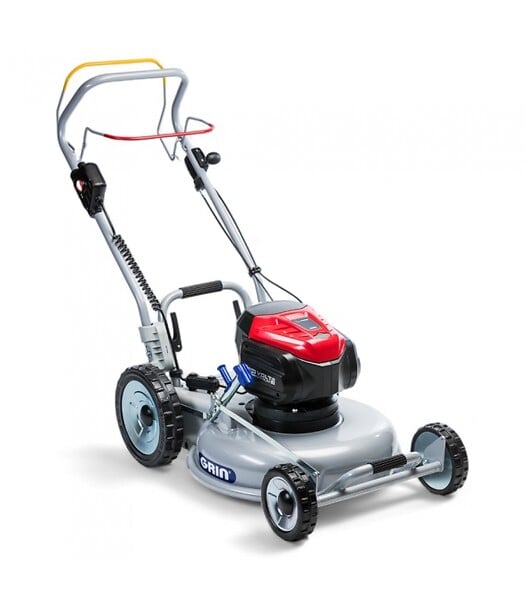 GRIN - Tondeuse Mulching Professionnelle sur Batterie 82V - Autonomie 1200m², Coupe 53cm - GRIN BM53A-82V - large