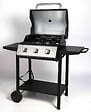SOMAGIC - Barbecue Gaz 3 Feux 10.5kw Noir - 335541 - vignette