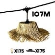 LUMISKY - Guirlande connectable TAHITI 175 ampoules E27 107M - vignette