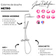 JACOB DELAFON - Colonne de douche thermostatique Métro - vignette